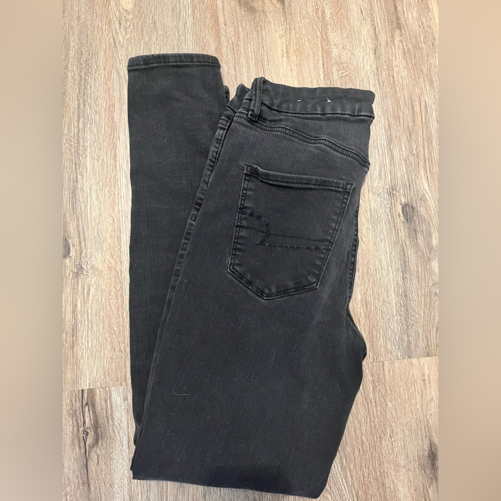 American Eagle Curvy Hi Rise Jegging Jeans 10L 10 long
